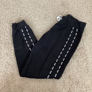Justice black joggers | girls 8 | casual comfy sporty pants